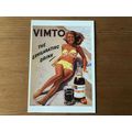 Vimto reproduction 1960's showcard, postcard Th...