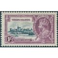 British Virgin Islands 1935 1s. slate & purple ...
