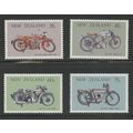 New Zealand 846-849, 1986 Motorcycles, VF, MNH ...