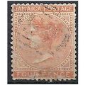 Jamaica 1872 SG11 4d Brown-Orange Watermark Cro...