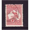 AUSTRALIA 1913 SG 2 1d RED FINE USED