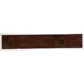 MULTIPLE SCLEROSIS SOCIETY Leather Bookmark RED...