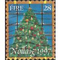 EIRE, CHRISTMAS, Christmas Tree, blue 1997, 28, #2
