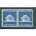 1520 10c Jefferson Memorial Fine MNH CLP B0047