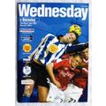 2001 programme Sheffield Wednesday v. Barnsley