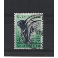 SouthAfrica.SG156 4d African Elephant.Fine Used...
