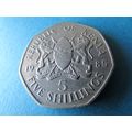 1985 REPUBLIC OF KENYA FIVE SHILLINGS - COIN - ...