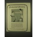 1922 Holeproof Hosiery Ad - Elegant, Lustrous