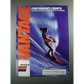 1987 Vantage Cigarettes Ad - Performance Counts - Water Ski