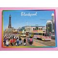 Blackpool Tram, Tower & Golden Mile, Lancashire...