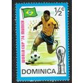 Dominica 1974 World Cup Football ½c Multicolour...