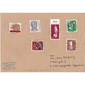 Wetzlar cancel Berlin 1991 various stamps on Co...