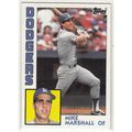 1984 Topps baseball card 634 Mike Marshall