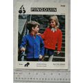 Vintage: Pingouin 7109 child's knitted blazers, DK