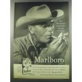 1955 Marlboro Cigarettes Ad - The filter doesn't get between you and the flavor!