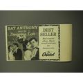 1957 Capitol Records Ad - Ray Anthony plays for Dancers in Love