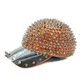 Punk Full Pointed Rivet Baseball Personality Hi...