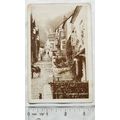 vintage postcard Clovelly Street