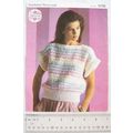 Vintage: Sirdar 6796 top, sombrero/terry look, ...