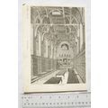 1860s engraving - Middle Temple Hall interior