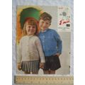 Vintage: Emu 6130 cardigans, DK & 4 ply, 56-71 ...