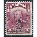 Sarawak 1947 SG153 4c Bright Purple Mounted Min...