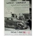 NASH 1934 latest simplest front wheel suspensio...