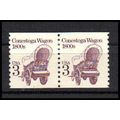 2252 3c Conestoga Wagon Fine MHR Dry Gum CNP Le...