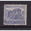 INDIA 1965-75 70p HAMPI CHARIOT USED SG516