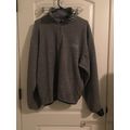 Nautica Men's Gray 1/4 Zip Fleece Jacket Coat S...