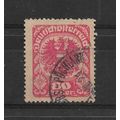 Austria.SG402 80h Republican Arms (Red).Fine Us...