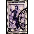 Italy 1950 Working Life 50L Used Stamp Shepherd