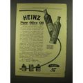 1908 Heinz Pure Olive Oil Ad