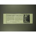 1945 Goddard College Ad