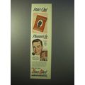1951 Prince Albert Tobacco Ad - Bite's Out Pleasures In