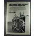1980 New York Life Insurance Ad - Into Instant Cash