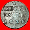 2 SOLD LION (1822-1836): NETHERLANDS EAST INDIE...