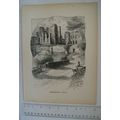 c1901 Kenilworth Castle illustration by Harry E...