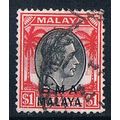 Malaysia 1945 SG15 mal8 British Military Admini...