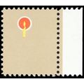 1610, Mint NH $1 Brown Color Omitted PSE Graded...
