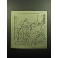 1958 Cartoon by George Price - Jailhouse Band