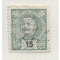PORTUGAL EARLY CLASSIC 1898 KING CARLOS BLACK F...