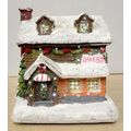 Miniature Snow Covered Light Colour Changing LE...