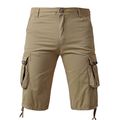 Mens Cargo Combat Shorts Summer Chino Casual Ar...