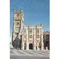 D102343 Cirencester Church. The South Porch and...