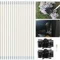 Chimney Fireplace Duct Vent Cleaning Brush Kit ...
