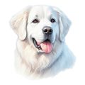 266 Kuvasz Poster Canvas Movie Film Print A0 A1...