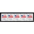 Used 2890 32c G Old Glory Very Fine PNC A2212/5...