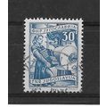 Yugoslavia.SG712 30d Girl Printer (Blue).Fine U...