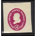 U536a Mint Very Fine Cut Square Z2847